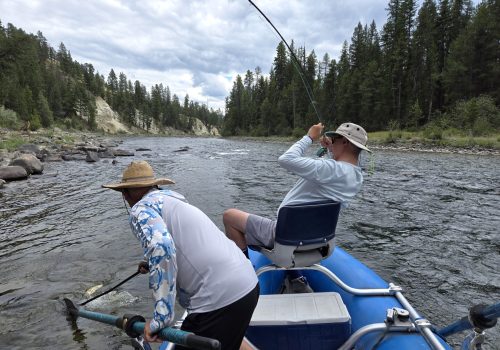 Len & Ruben on the Elk River